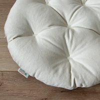 Cotton floor cushion filled organic Buckwheat hulls /Organic Meditation cushion/buckwheat shells pillow seat