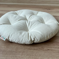 Cotton floor cushion filled organic Buckwheat hulls /Organic Meditation cushion/buckwheat shells pillow seat