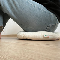 Cotton floor cushion filled organic Buckwheat hulls /Organic Meditation cushion/buckwheat shells pillow seat
