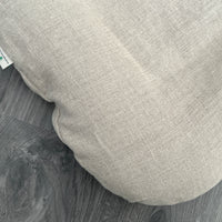 29"x45" (75x115 cm) Hemp Linen Pet Bed Mat Pad Cushion Removable Washable Linen Cover Organic Hemp Fiber Filler Natural Linen Fabric