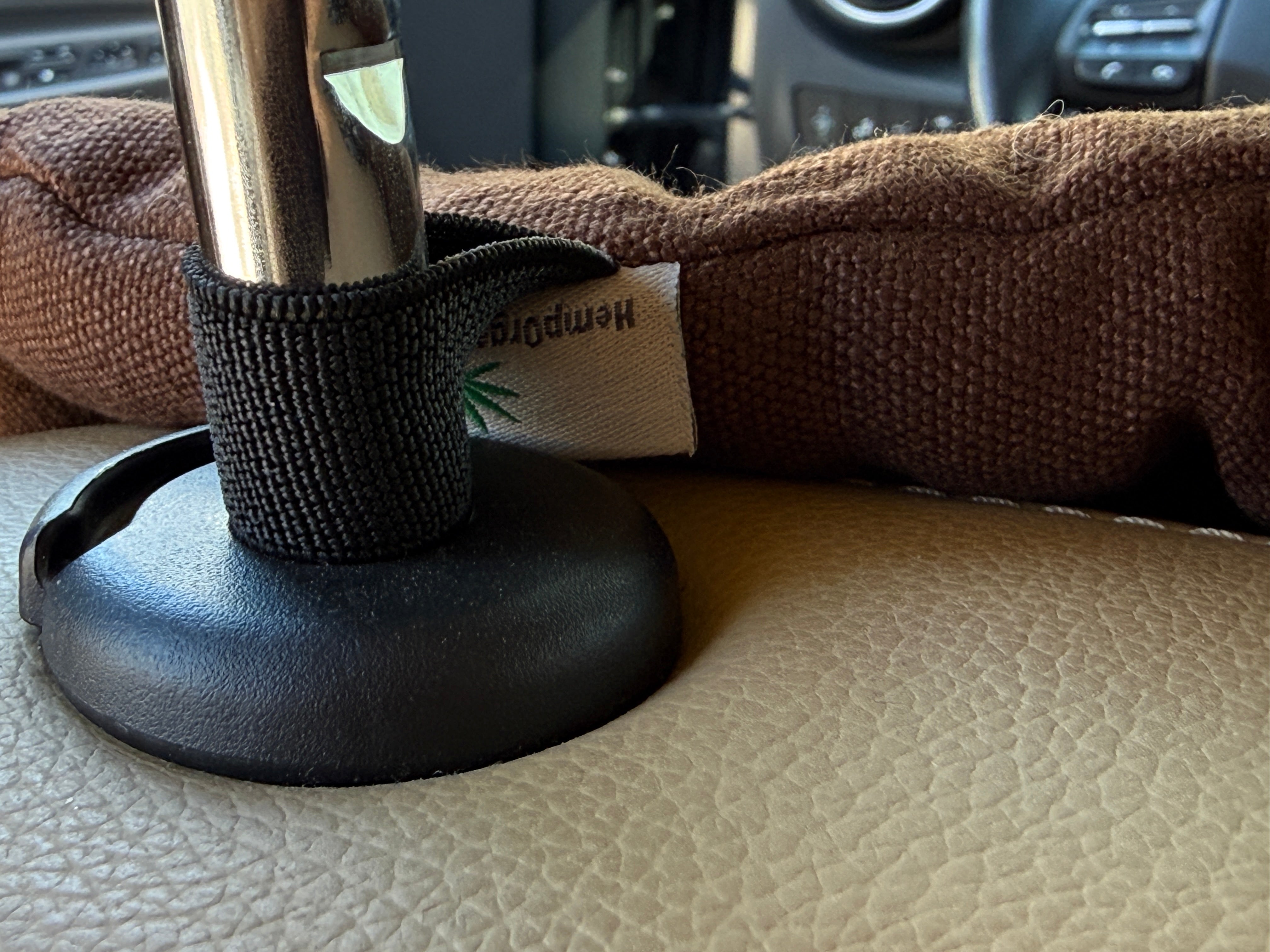Linen Car Seat Cover, Buckwheat Hull Filling, Orthopedic Massage Mat for car