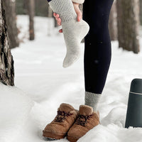 Warm Hemp Socks with Soft Terry Cushioning set of 4 Cozy Hemp Socks Warmth You Can Feel Hemp Cotton Socks Natural Vegan Men