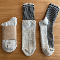 Set of 6 Warm Hemp Socks with Soft Terry Cushioning Cozy Hemp Socks Warmth You Can Feel Hemp Cotton Socks Natural Vegan Men