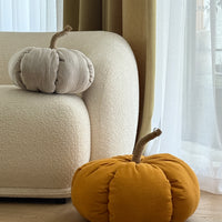 HEMP Linen Home Decor filled Natural Hemp Fiber - Hemp Textile Pumpkins - Naturally Cozy - Eco-Friendly Autumn Decor