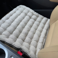 Linen Car lower Seat Cover Pad filled Organic Buckwheat Hulls in Linen Fabric Massage bottom Seat Cover Buckwheat Organic Hand Made