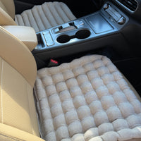Linen Car lower Seat Cover Pad filled Organic Buckwheat Hulls in Linen Fabric Massage bottom Seat Cover Buckwheat Organic Hand Made