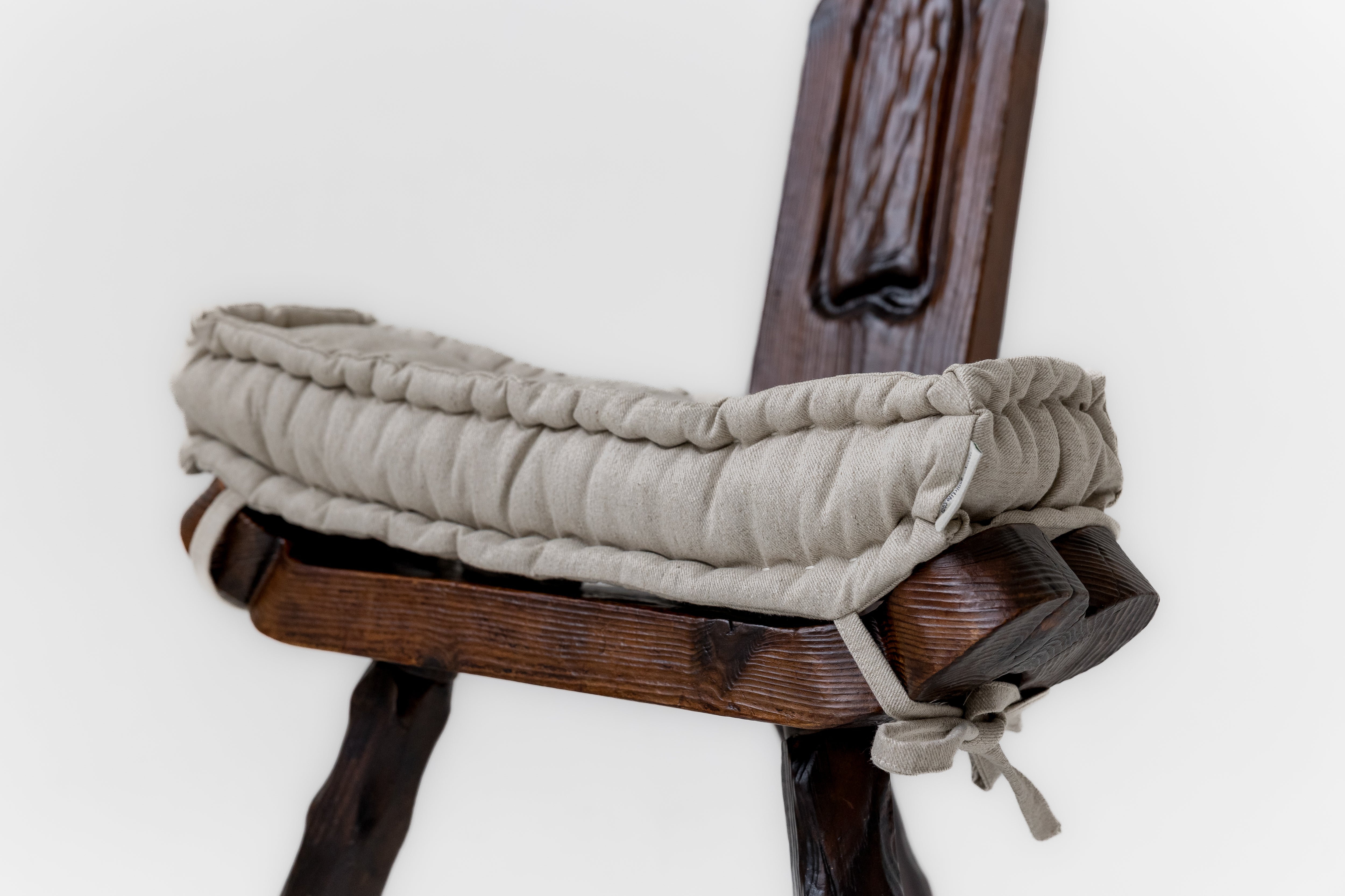 Custom Size Hemp Linen Cushions filled organic Hemp Fiber in Natural non-dyed Linen Fabric / Floor Cushion Pillow Seat Special size