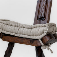 Custom Size Hemp Linen Cushions filled organic Hemp Fiber in Natural non-dyed Linen Fabric / Floor Cushion Pillow Seat Special size