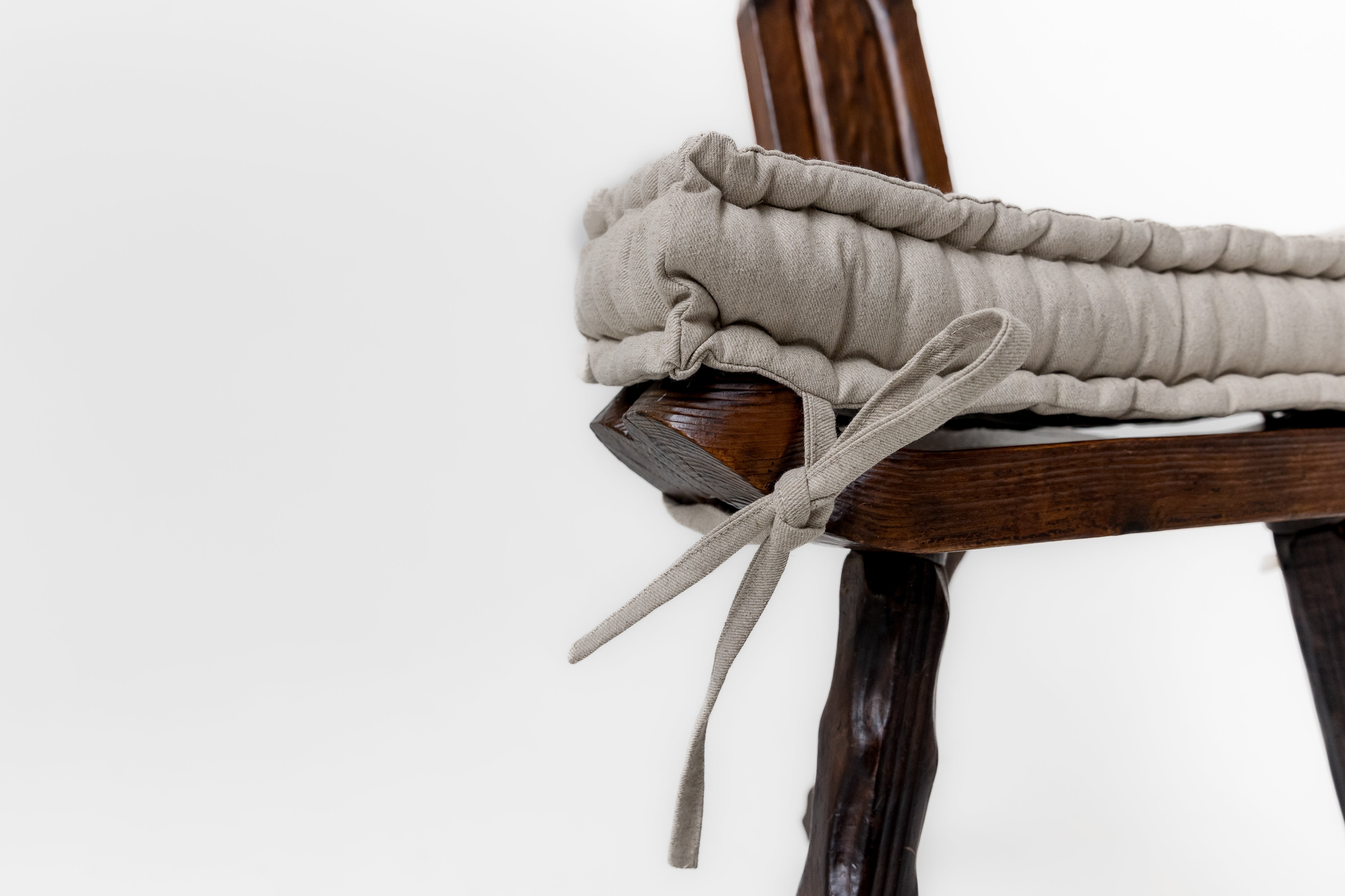 Custom Size Hemp Linen Cushions filled organic Hemp Fiber in Natural non-dyed Linen Fabric / Floor Cushion Pillow Seat Special size