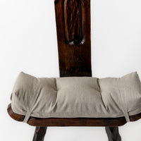 Custom Size Hemp Linen Cushions filled organic Hemp Fiber in Natural non-dyed Linen Fabric / Floor Cushion Pillow Seat Special size