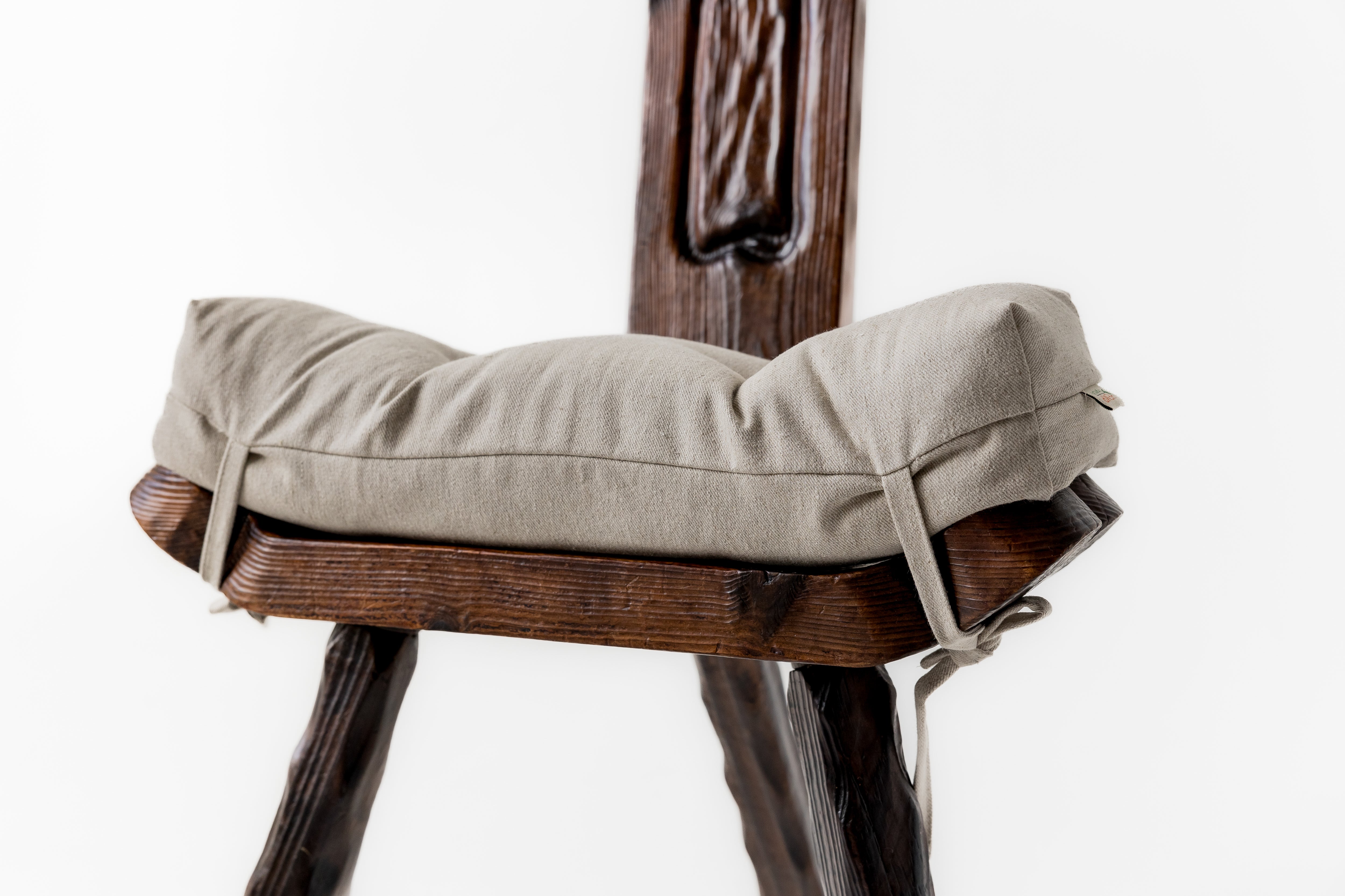 Custom Size Hemp Linen Cushions filled organic Hemp Fiber in Natural non-dyed Linen Fabric / Floor Cushion Pillow Seat Special size