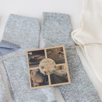 Hemp Socks Set 6+1 Pairs | Natural Eco Socks for Men & Women | Breathable Hemp Fiber | Weekly Socks Bundle + Free Pair