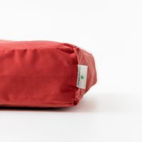 Hemp Pet Mat Pad Cushion Removable Washable 100% Cotton salmon velvet Cover Organic Hemp Fiber Filler in Natural Cotton Fabric Padded Dog