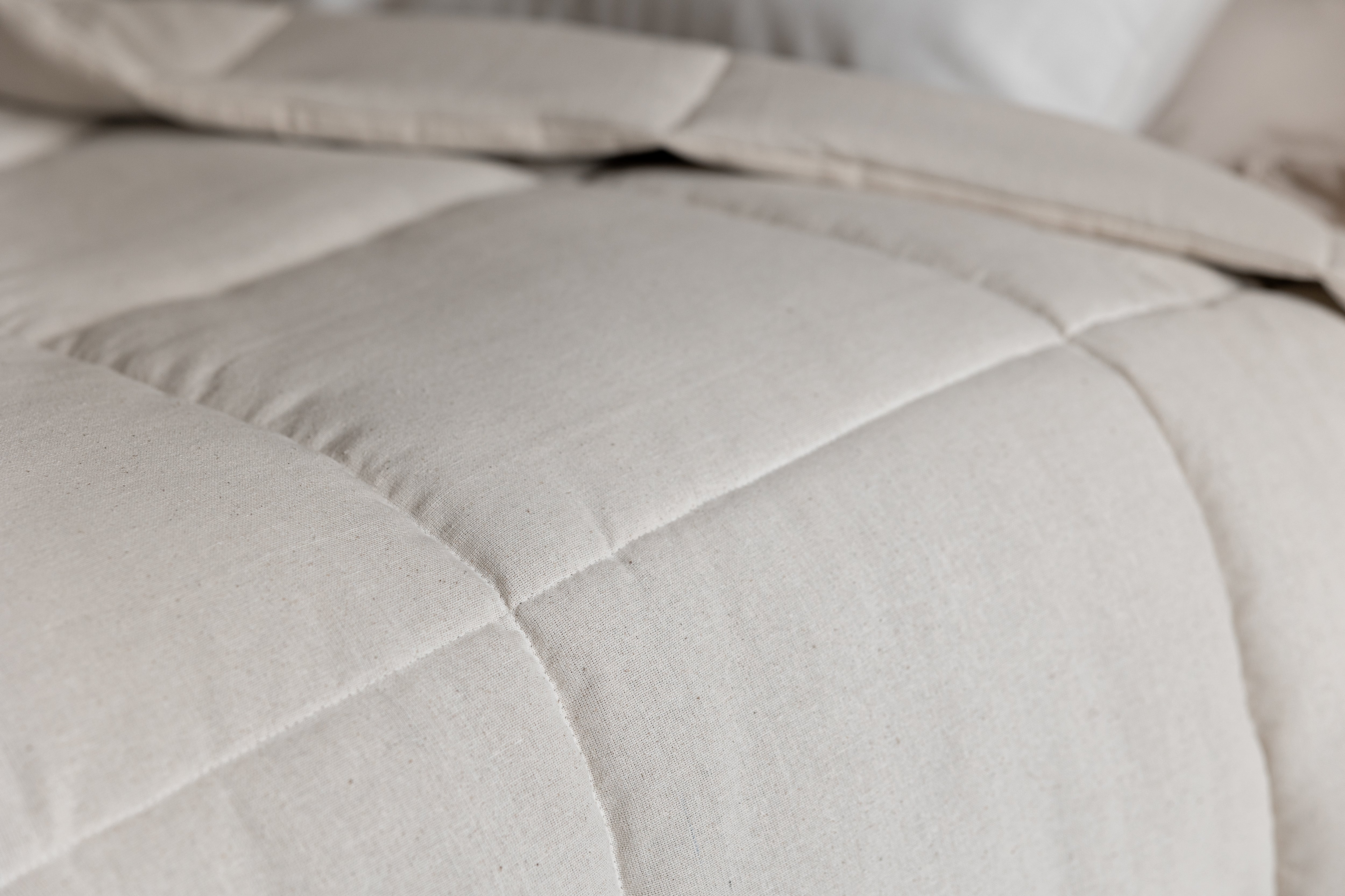 Natural HEMP Duvet Insert Comforter 400 gr.m2 Cotton non-dyed fabric filled organic Hemp fiber filler Full Queen King Custom size Blanket