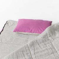 Kids HEMP Linen Sleeping Bag with Pillow School Nap Mat Kids organic Hemp Fiber Filling in Hemp & Linen Fabric Blanket Hand Made