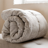 Special listing for Dave Provencher one 85.5"x102" hemp blanket in "Monogram" linen in 200g/m2