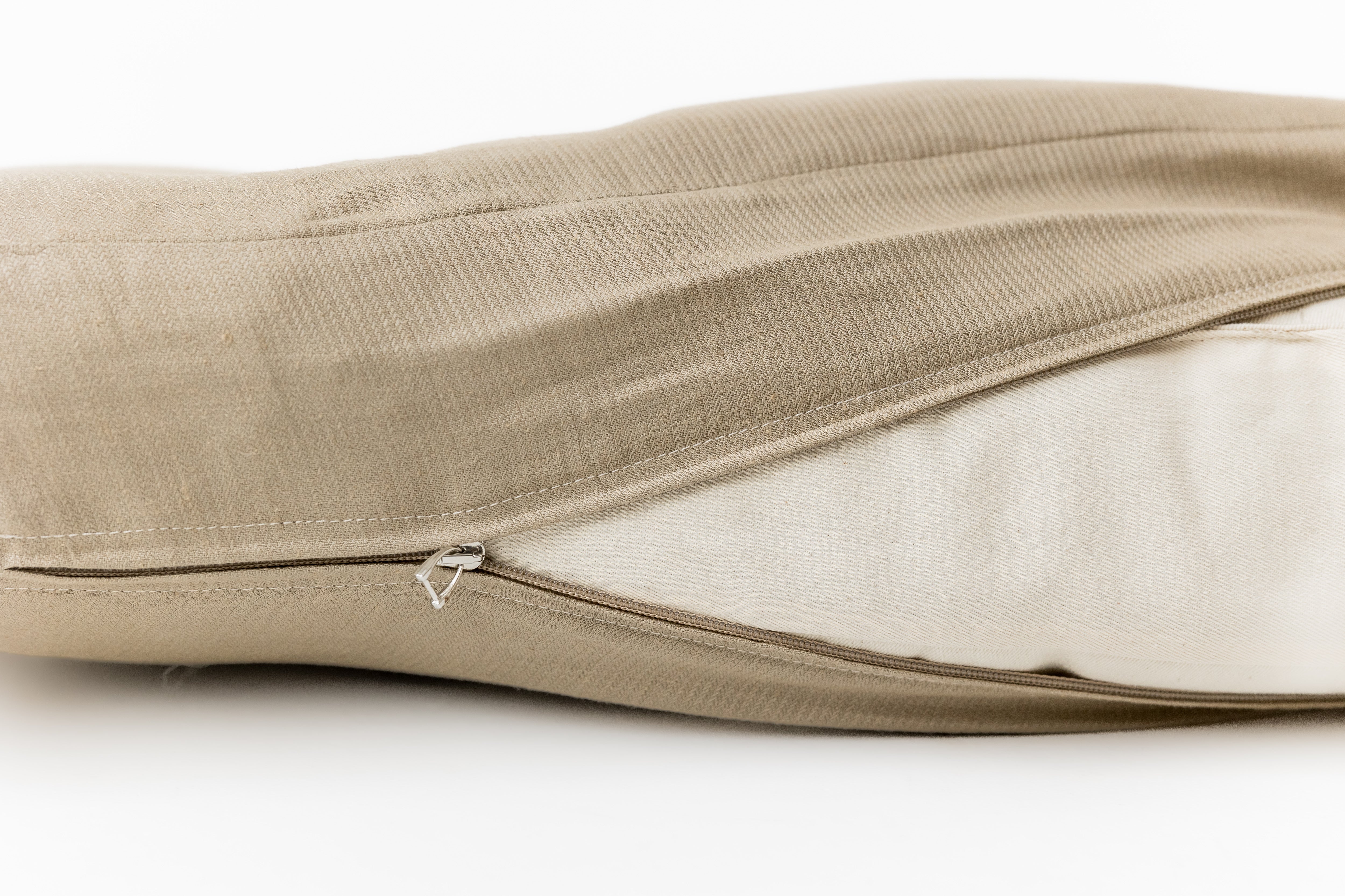 Hemp Linen Pet Mat Pad Cushion with Removable Linen Cover organic hemp fiber filler in non-dyed linen fabric