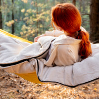 Thick HEMP Sleeping Bag Hemp Fabric filled Organic Hemp Fiber Filler Hand Made non-dyed, unbleached eco friendly sleep bag