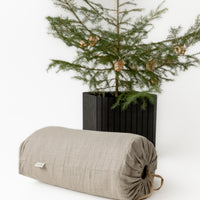 Organic HEMP Sleeping bag in Linen fabric filled Organic Hemp fiber filling blanket, hand made Gift for camping