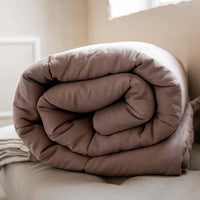 Organic HEMP LINEN Comforter 400 gr.m2 Duvet Insert Linen fabric filled organic Hemp fiber filler Full Twin Queen King Custom size blanket