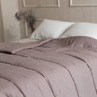 Organic HEMP LINEN Comforter 400 gr.m2 Duvet Insert Linen fabric filled organic Hemp fiber filler Full Twin Queen King Custom size blanket