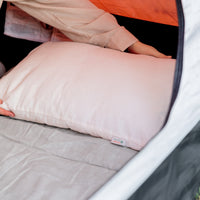 Thick HEMP Sleeping Bag Hemp Fabric filled Organic Hemp Fiber Filler Hand Made non-dyed, unbleached eco friendly sleep bag