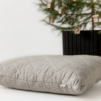 Hemp Linen Organic Pillow filled HEMP FIBER in linen fabric with regulation height Hemp pillow Eco-friendly Bed Pillow