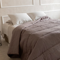 Organic HEMP LINEN Comforter 400 gr.m2 Duvet Insert Linen fabric filled organic Hemp fiber filler Full Twin Queen King Custom size blanket