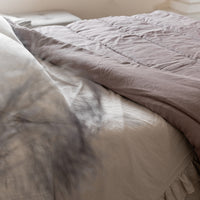 Organic HEMP LINEN Comforter 400 gr.m2 Duvet Insert Linen fabric filled organic Hemp fiber filler Full Twin Queen King Custom size blanket