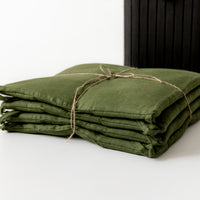 Set of 4 Natural Hemp Linen Seat Cushions for chair with Ties filled organic hemp fiber in natural Linen fabric Pillow Seat Christmas Gift