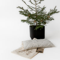 Breathable Hemp Buckwheat Hulls Pillow Hemp Undyed Fabric organic Buckwheat Hulls + Hemp Fiber Eco friendly for sleep