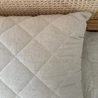 HEMP Pillow filled organic HEMP FIBER in Linen/Cotton fabric regulation height/Hemp pillow/ Hypoallergenic Bed Pillow Eco pillow