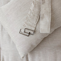 Hemp Linen Shikibuton Mat 3” thick organic mat with hemp fiber filler inside in natural non-dyed Linen fabric