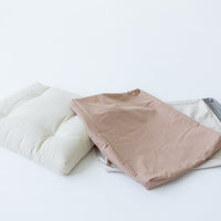 Eco Hemp Outdoor Cushion with Washable Removable Water Repellent Cover Organic Hemp Fiber Filler