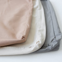 Eco Hemp Outdoor Cushion with Washable Removable Water Repellent Cover Organic Hemp Fiber Filler