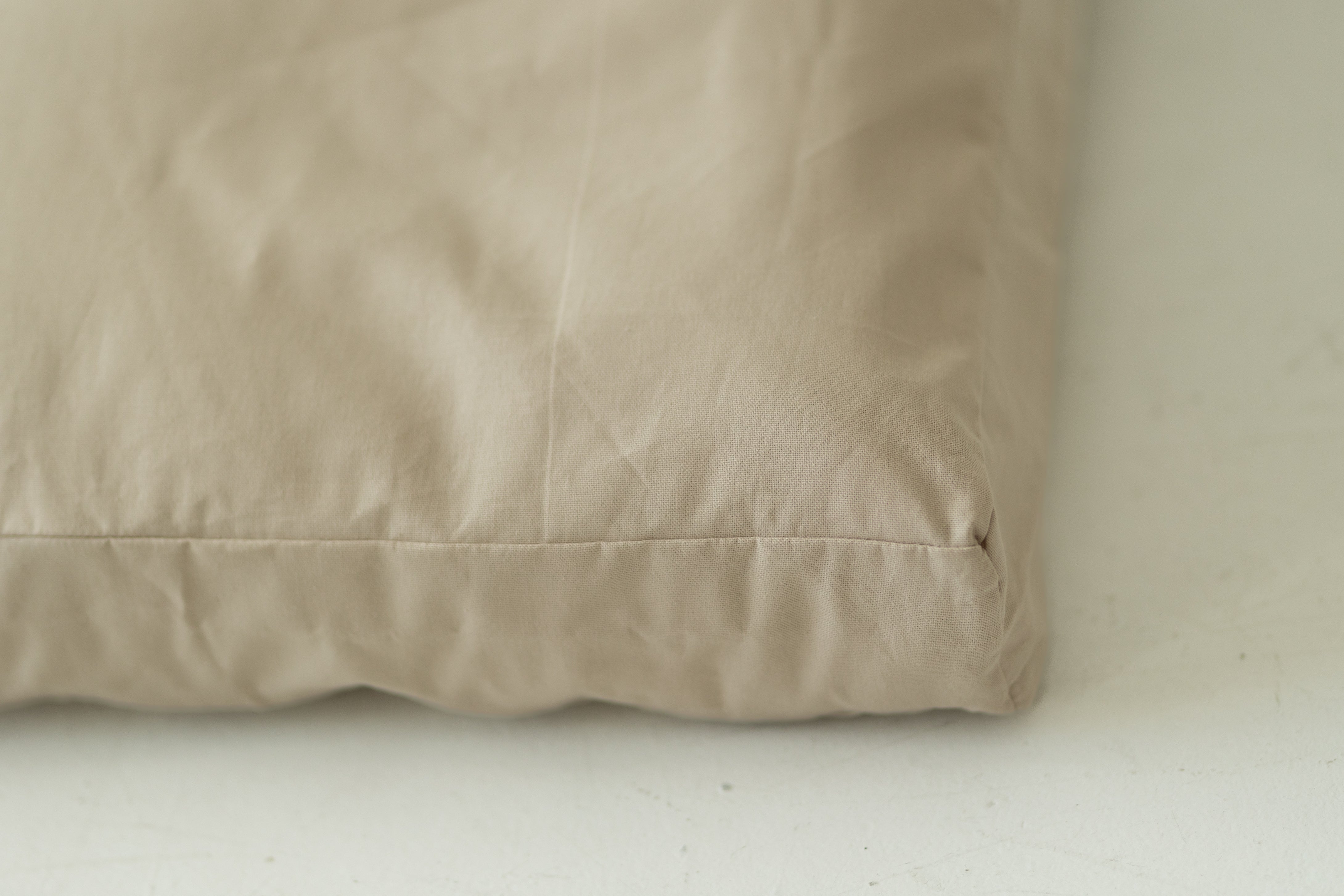 Eco Hemp Outdoor Cushion with Washable Removable Water Repellent Cover Organic Hemp Fiber Filler