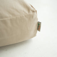 Eco Hemp Outdoor Cushion with Washable Removable Water Repellent Cover Organic Hemp Fiber Filler