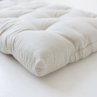 Hemp Shikibuton Mattress / Topper 3” thick Hemp fiber filling in Natural Hemp fabric / Hand made Eco-Friendly Floor Bedding Eco Living