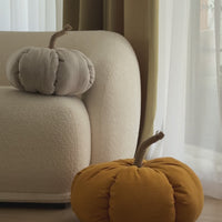 HEMP Linen Home Decor filled Natural Hemp Fiber - Hemp Textile Pumpkins - Naturally Cozy - Eco-Friendly Autumn Decor