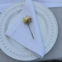 White Linen Napkins Custom order napkins, Cloth napkins set, Fabric napkins wedding bulk, Table linens