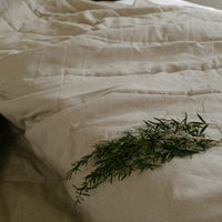 Organic Hemp Linen Blanket "Olive Beige" quilt Hemp Fiber Filler Linen Natural Fabric Full Queen King Twin Custom size
