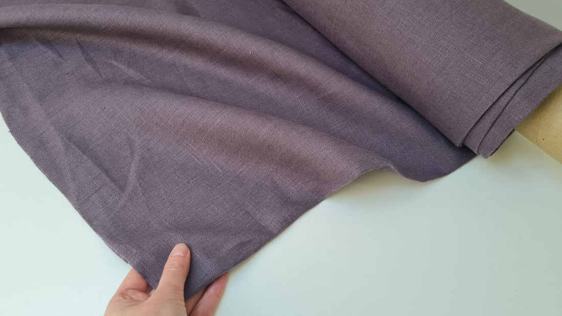 Linen Meditation Cresсent Cushion filled Buckwheat Hulls Yoga Crescent pillow