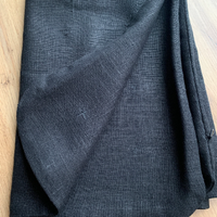 Zabuton cover Linen natural multi-chamber cover with zipper, unfulfilled non-dyed linen case size 23"x35"