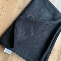 Zabuton cover Linen natural multi-chamber cover with zipper, unfulfilled non-dyed linen case size 23"x35"