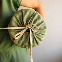 Organic HEMP Sleeping bag in linen fabric- organic hemp fiber filling in natural linen fabric - blanket quilt, hand made