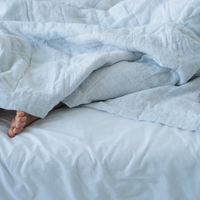 Extra thin Hemp Linen blanket white summer quilt with organic hemp fiber in soft washed linen fabric custom made blanket