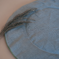 Round HEMP pet mat carpet filled HEMP Fiber rug /dog mat pad/ cat mat/organic dog mat pad/organic cat/ pet blanket