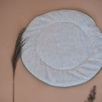 Round HEMP pet mat carpet filled HEMP Fiber rug /dog mat pad/ cat mat/organic dog mat pad/organic cat/ pet blanket