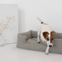 Organic Hemp Pet Bed Removable Washable Natural Linen Cover Bed Filled Organic Hemp Fiber Filler - Dog Cat Pet Bed Cots Mat Cover