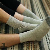 HEMP Socks for men Set of 4 pairs with a dark heel